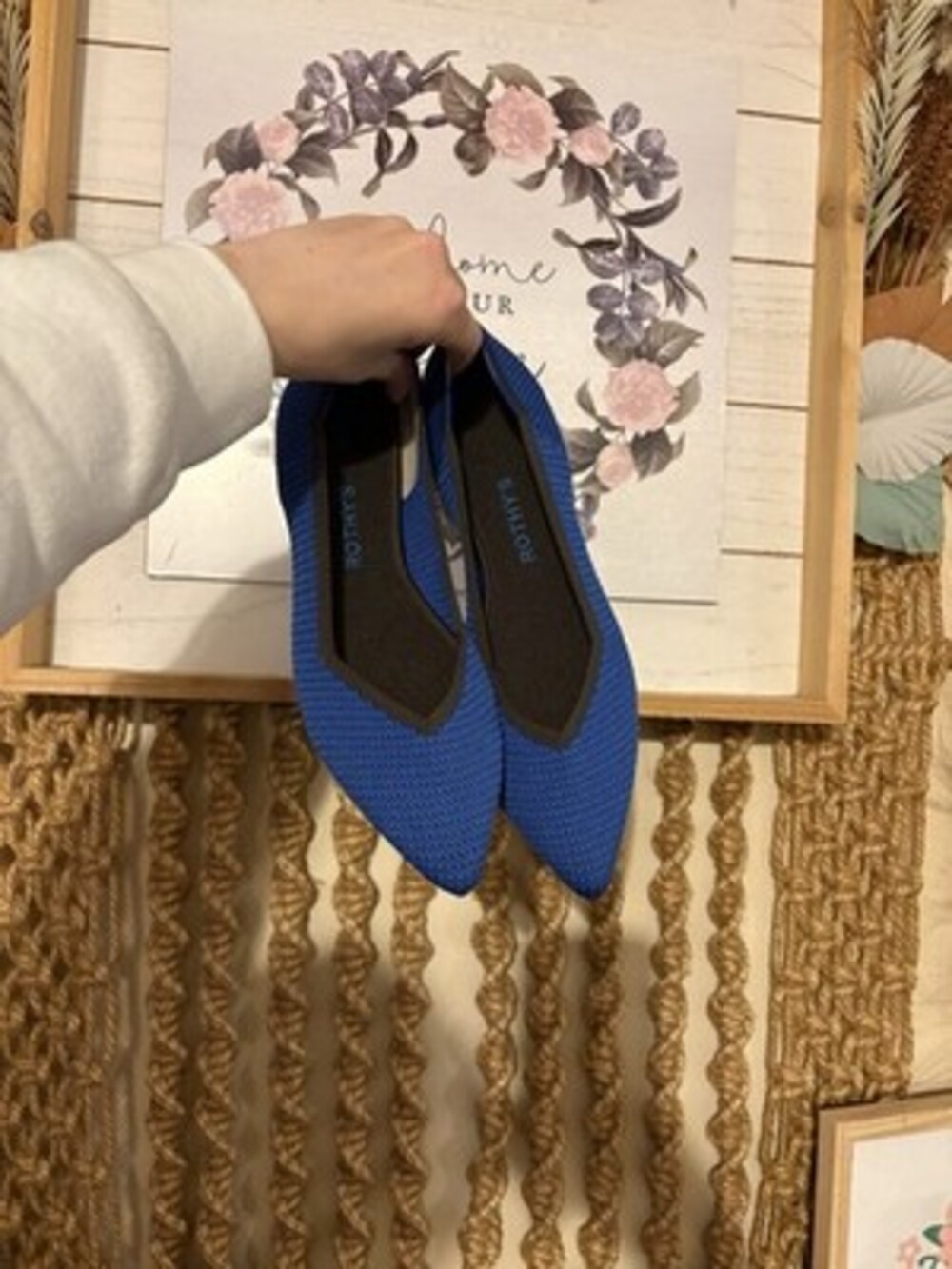 Brand New Without Box Rothy's Points Blue Lazuli Size 11